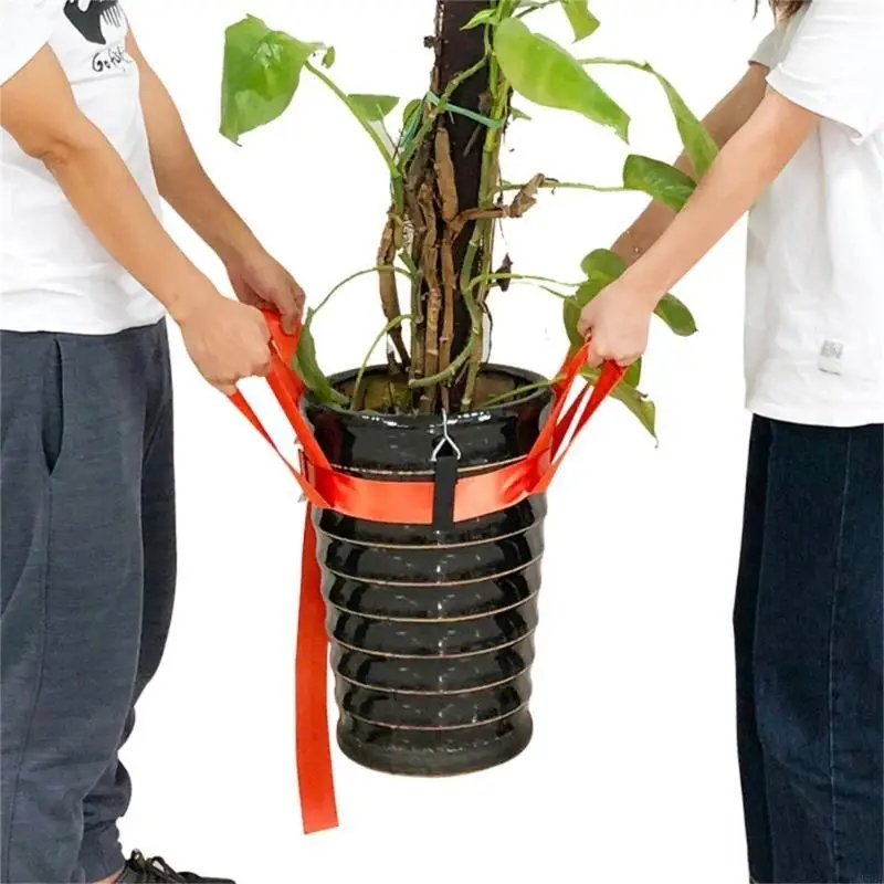 Heavy-Duty Landscaping Lifting Strap for Effortless Moving of Planters, Trees, and Rocks