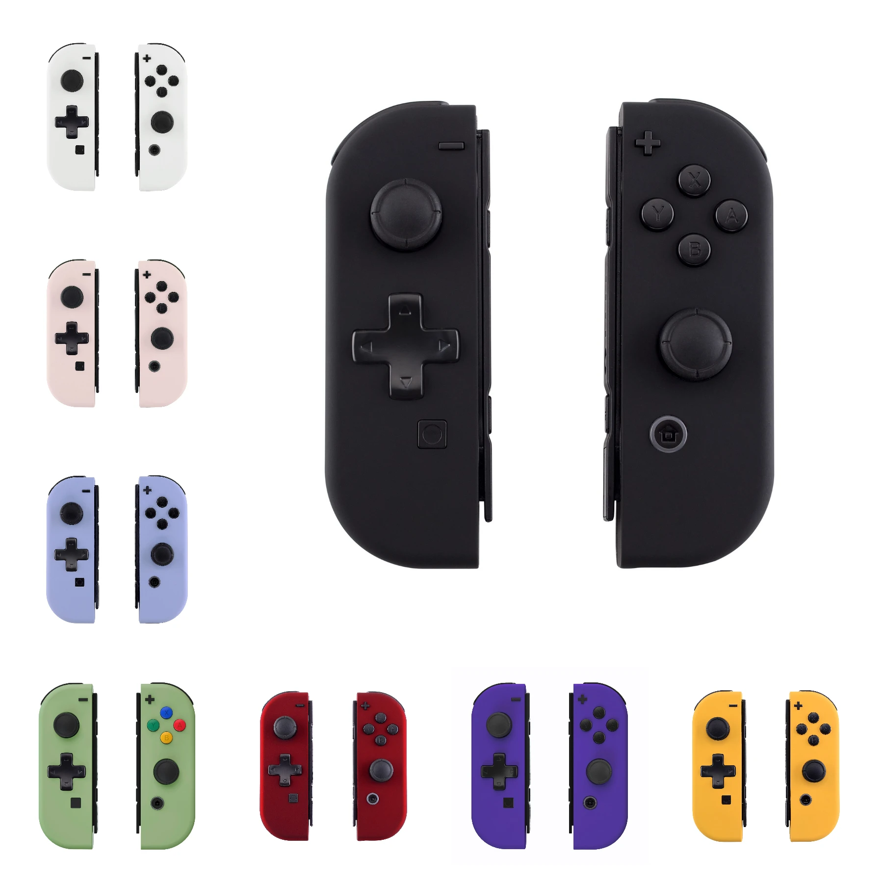 eXtremeRate Replacement Controller Housing (D-Pad Version) with Full Set Buttons for NS Switch JoyCon & OLED JoyCon