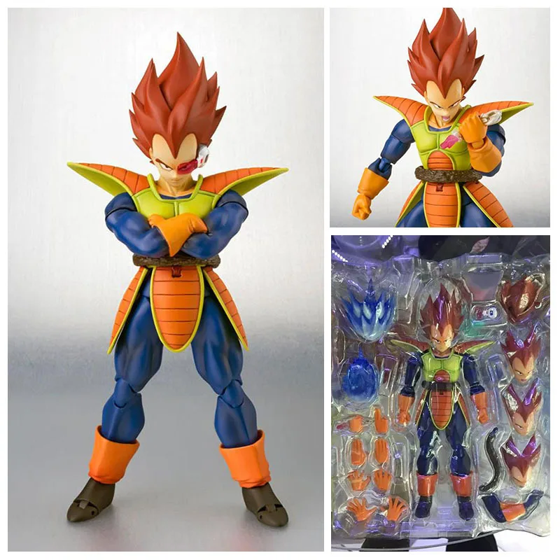 SHF Dragon Ball Movable Color Box Figure Goku Vegeta Frieza Cyborg