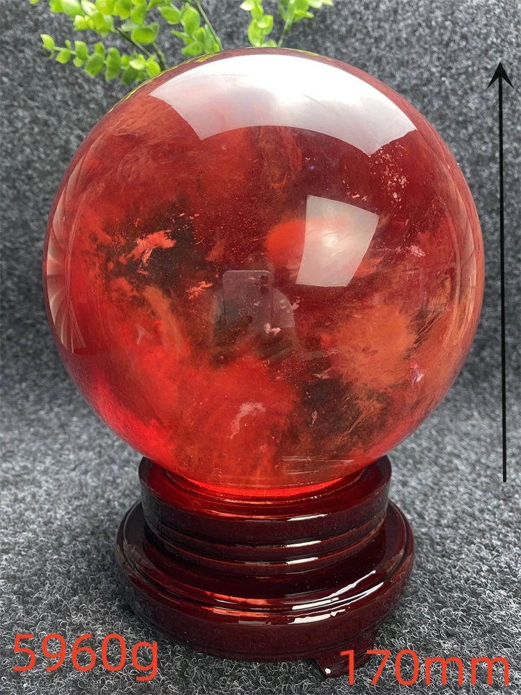 Top Natural Quartz Ball Smelting Stone Ball Hand-Polished Healing Crystal Aura Meditation Divination Home Decoration Festiv - Image 5