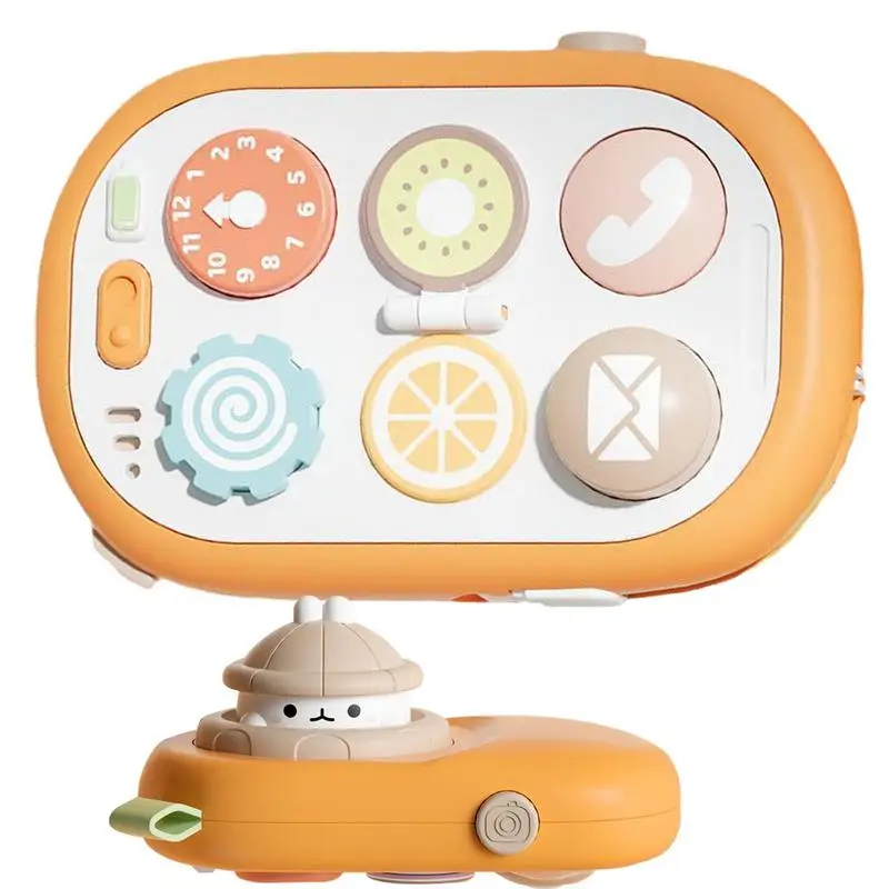 

Kid Phone Toy Montessori Sensory Teething Cell Phone Educational Learning Sensory Toys Phone Teething Toys Birthday Gifts