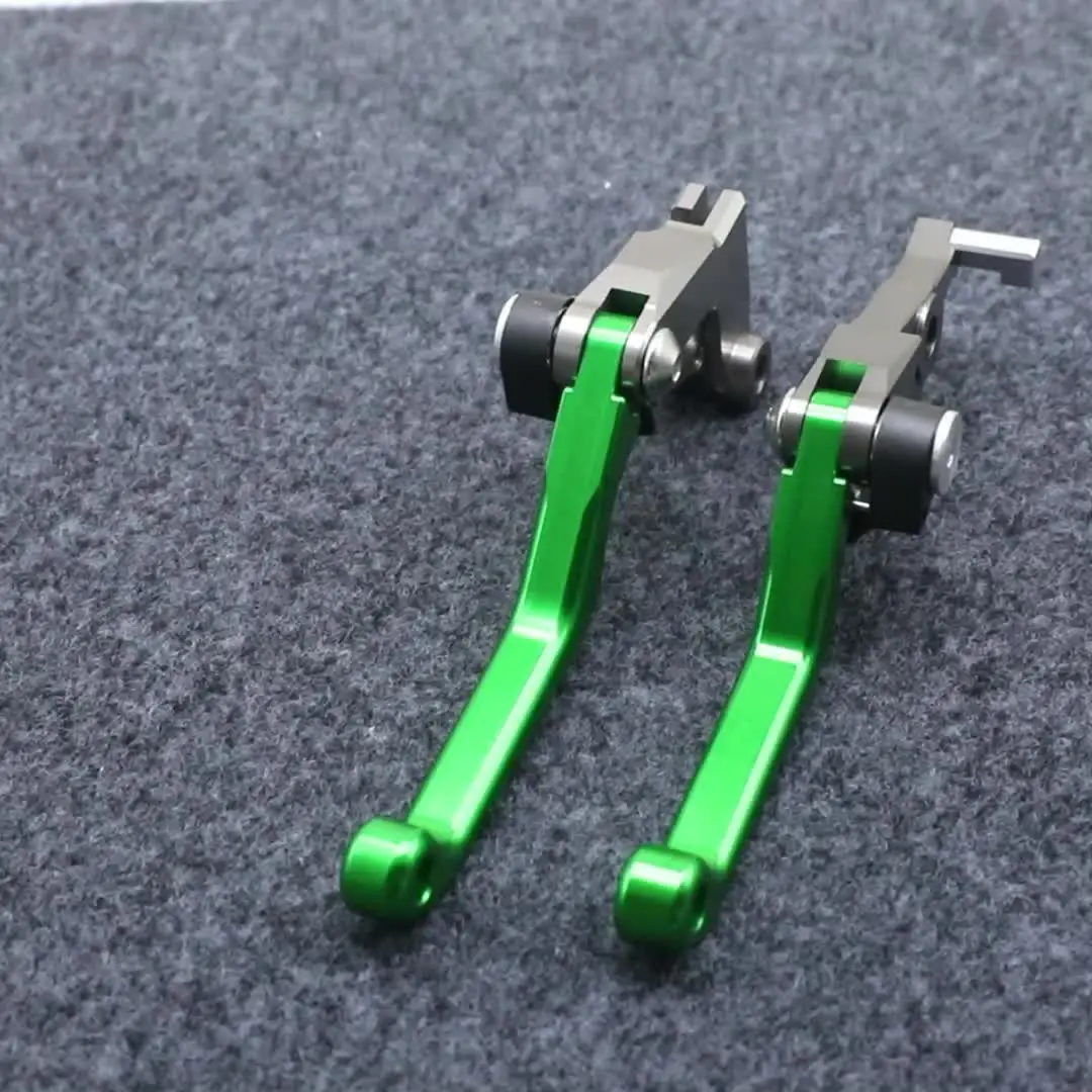 Поворотные тормозные рычаги с ЧПУ для Kawasaki KLX230R KLX 230R 2020 2021 алюминиевые ручки