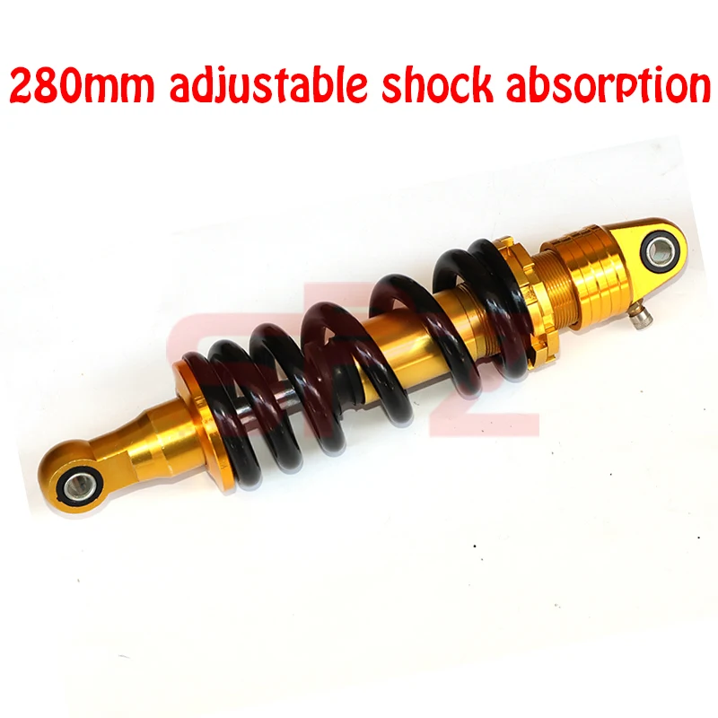 280mm adjustable shock absorber suitable for dirt pit bike motorcycle