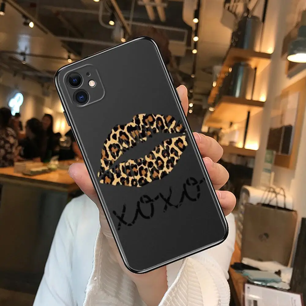 Чехлы для телефонов LOVE Leopard для iphone 13 Pro Max, Чехол 12 11 Pro Max 8 PLUS 7PLUS 6S XR X XS 6 mini se, мобильный сотовый телефон (art.: 3920bcea080e2) - 3920bcea080e2