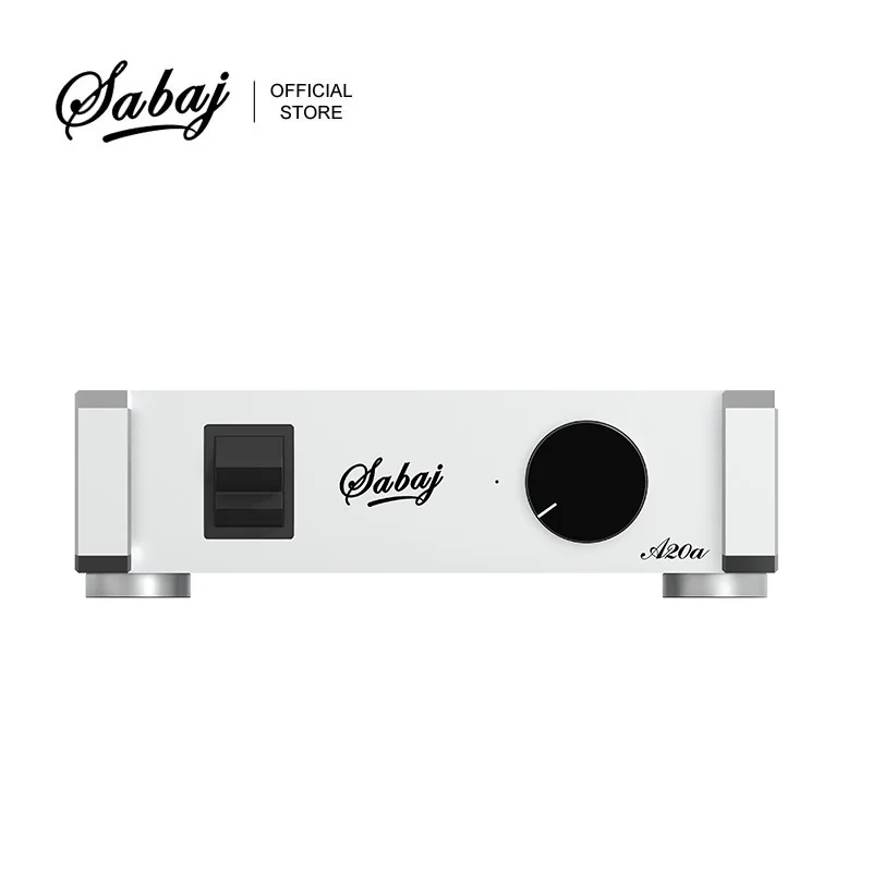 2022 SABAJ A20a 350W Class D BTL Power Amplifier Analog Input MA5332M Bluetooth 5.0 Supports Passive Speakers & Subwoofers 2
