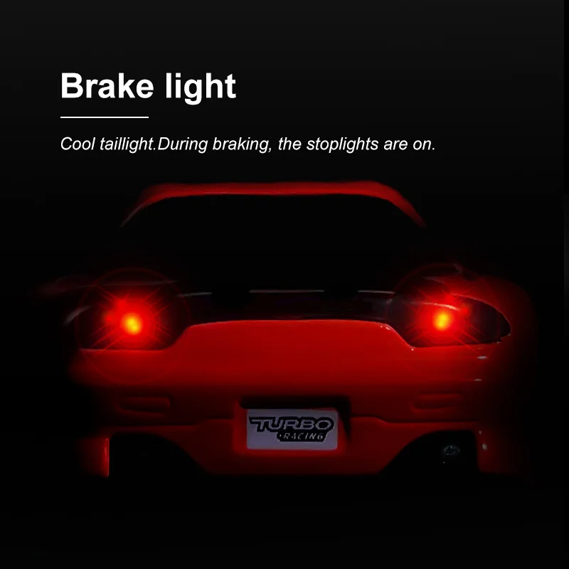 터보 레이싱 RC 럭셔리카 로고 C71 한정판 및 클래식 에디션, 미니 완전 비례 RTR 키트, 자동차 장난감, 3 가지 색상, 1:76