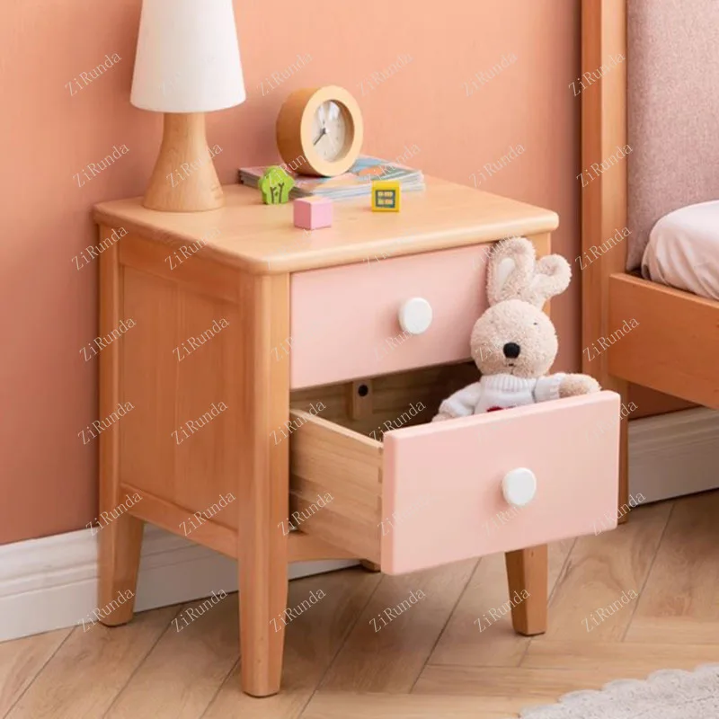 ~Filing Bedroom Children's Nightstands Small Dressing Ranking Drawers Bedside Tables Gamer Coffee Comodino Cute Furniture