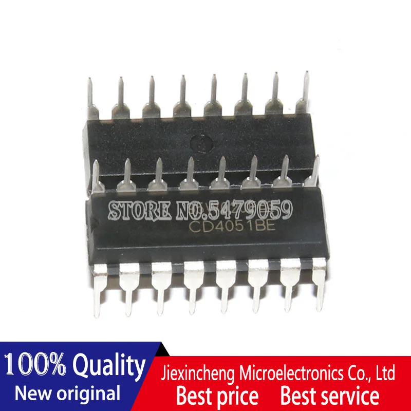 

25 шт. CD4051BE CD4051 DIP16 arduino cd4051 arduino мультиплексор, новый оригинальный