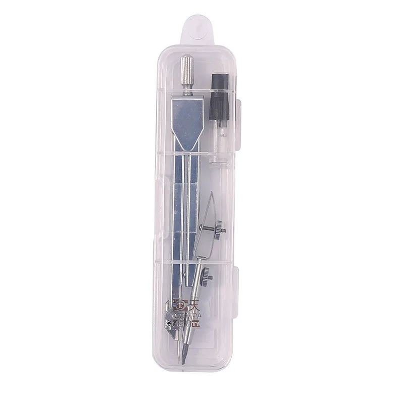 Stainless Steel Drawing Compass Math Geometry Tools for Circles School Supplies for Student Stationery (Included Box) Classroom