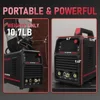 Advanced 200A LED Display TIG Welder Stick/DC/Pulse 3-in-1 Dual Voltage Machine 6