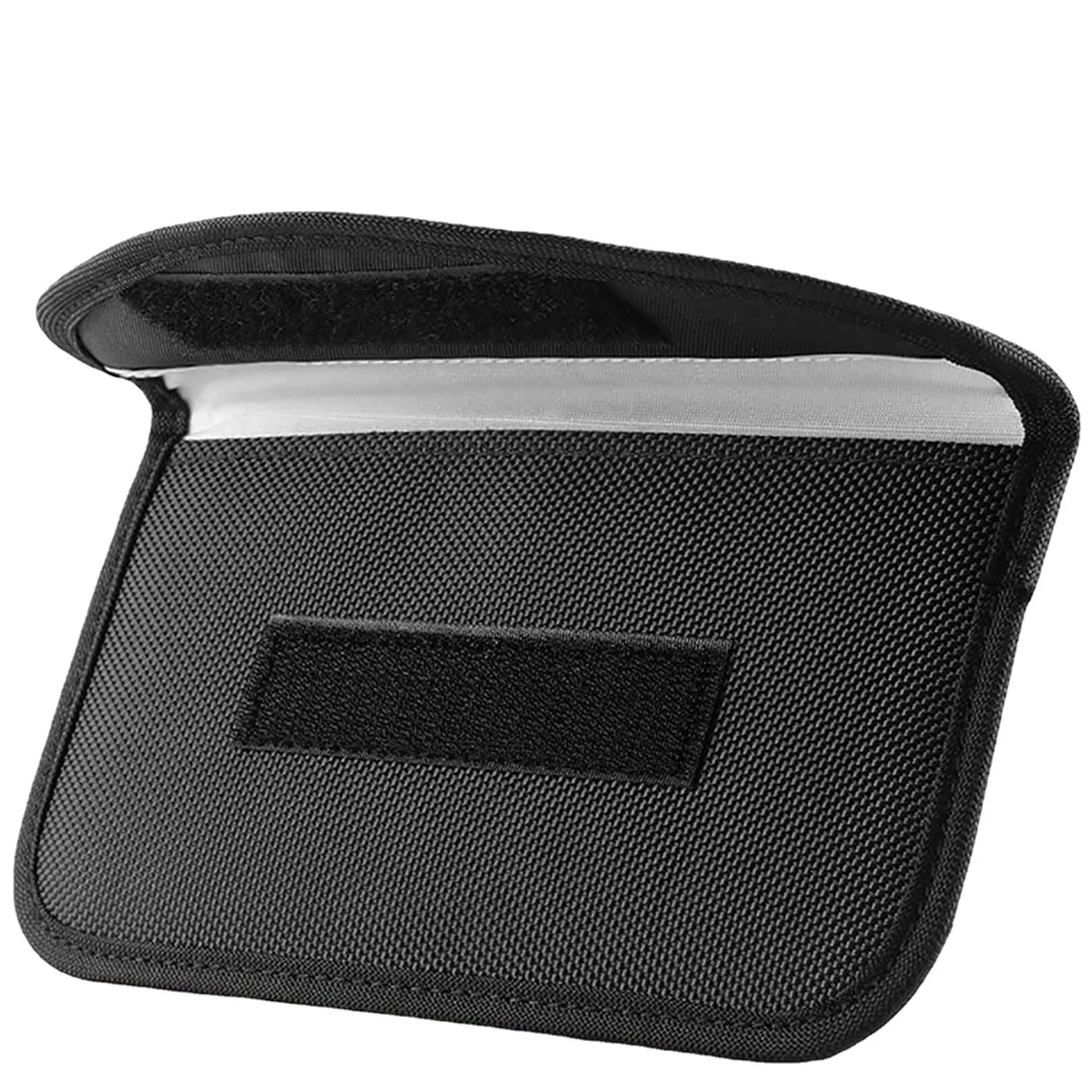 

RF Signal Lock Bag Sign Case Keychain Cage Bag for Car Keys Against Radiation Mobile Phone Wifi 20X10cm