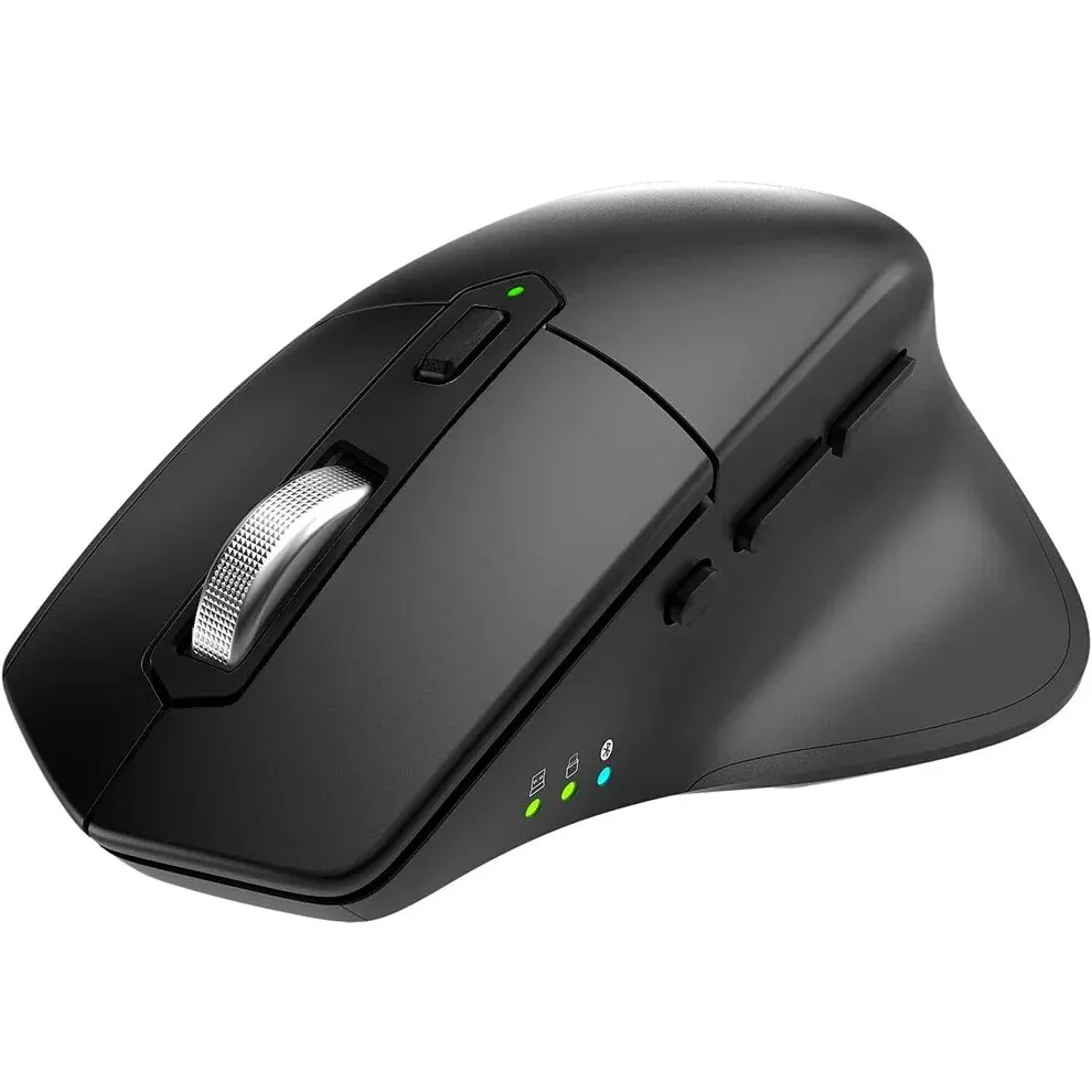 Mouse Bluetooth Wireless Multi-Dispositivo Mouse Ergonomico Silenzioso Con Clic Ricaricabile Per Computer Desktop Pc Laptop Mac Ipad