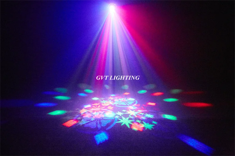 Leistungsstarke 6-Arme Moving Head Strahl Licht Fernbedienung Bunte Streifen Strobe Laser DMX Bühnenbeleuchtung Für DJ Disco Party Club – Detail 15