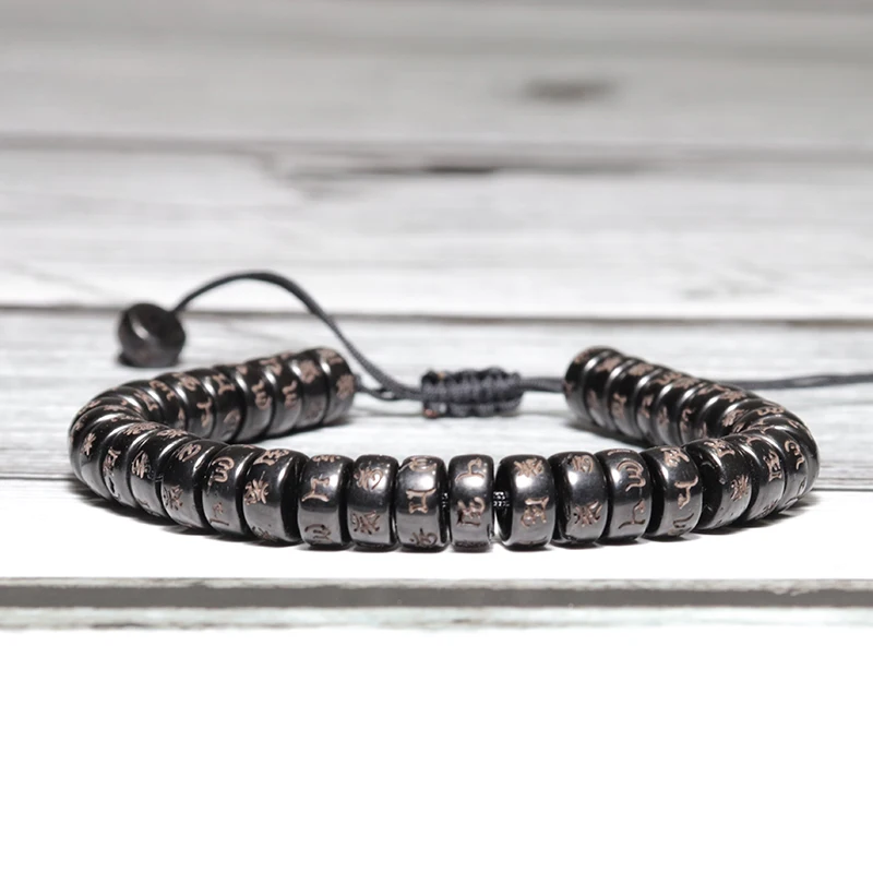 Natural Wooden Meditation Bracelet for Men