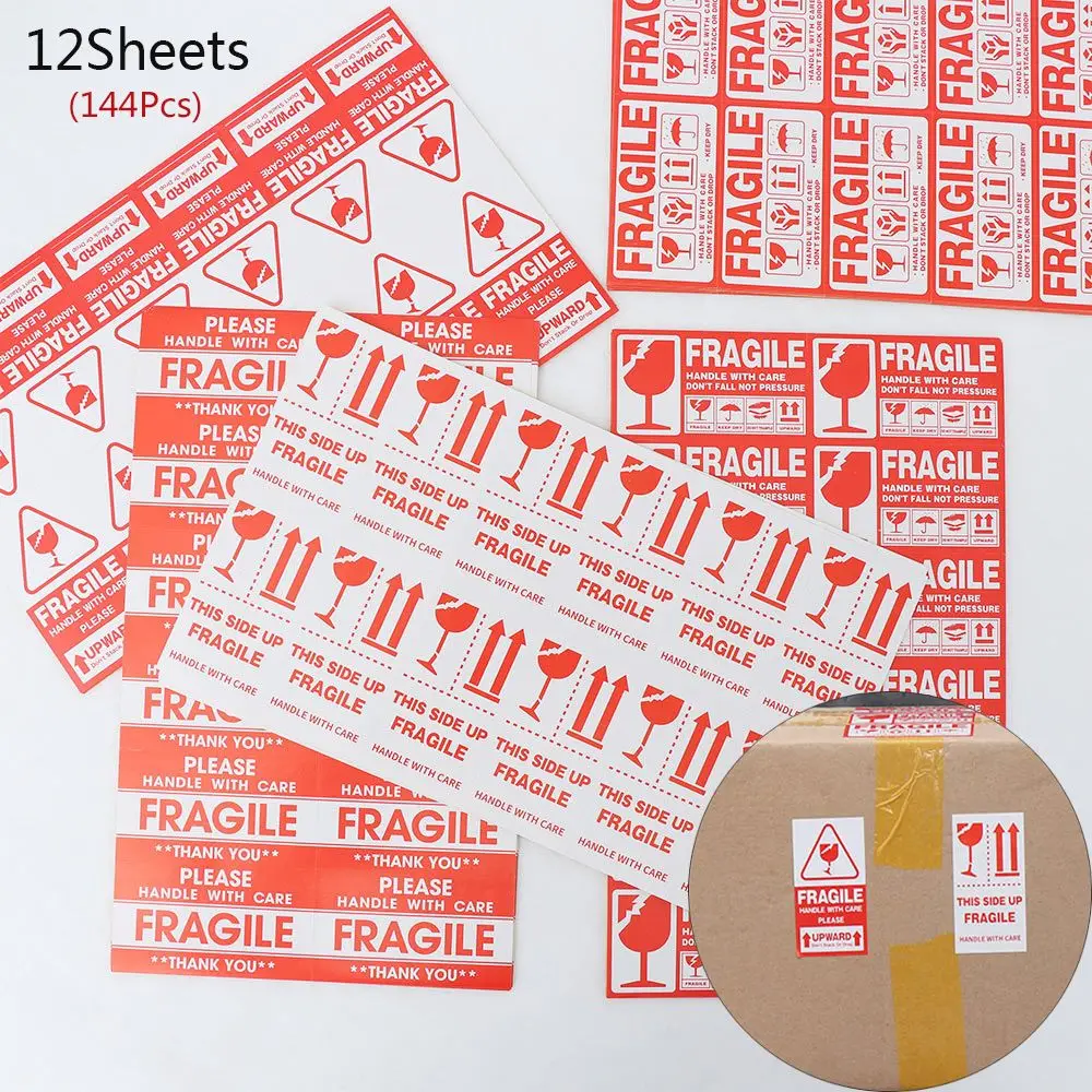 

Безопасная наклейка для офиса, доставка, хрупкая наклейка, специальная метка, ручка с заботой, ярлык экспресс-доставки