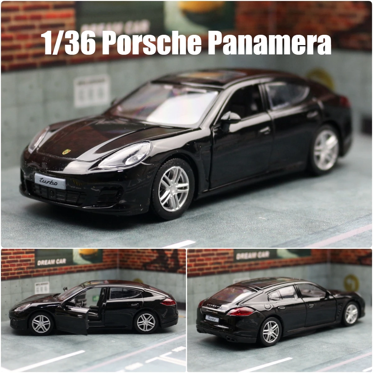 1/36 Porsche Panamera Turbo Toy Car Model For Children 5
