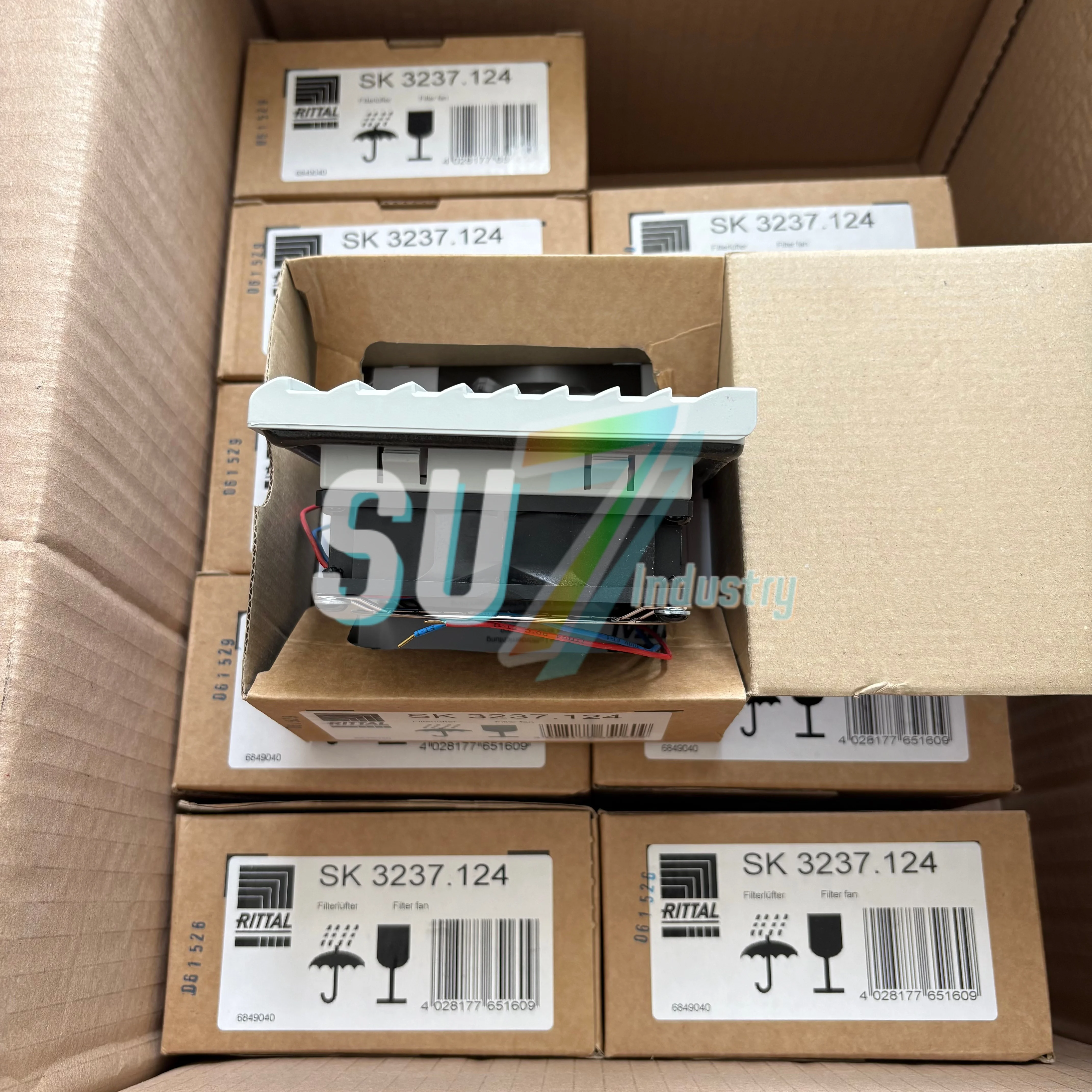 새로운 오리지널 SK 3237.124 SK3237.124 필터 팬 유닛