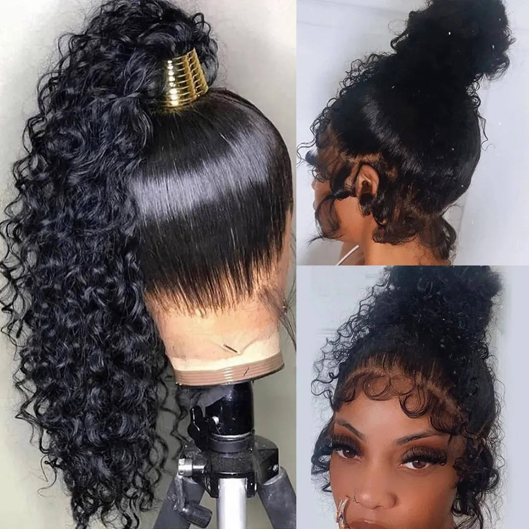 Melodie 360 Full Lace Wig Deep Wave Human Hair Wigs 30 32 34 Inch Brazilian Loose Deep Wave Lace Frontal Wigs Women lace front wig,human hair wigs,360 lace wig