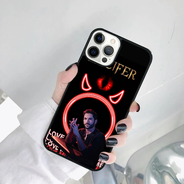 Lucifer Tom Ellis Themed Phone Case Cover