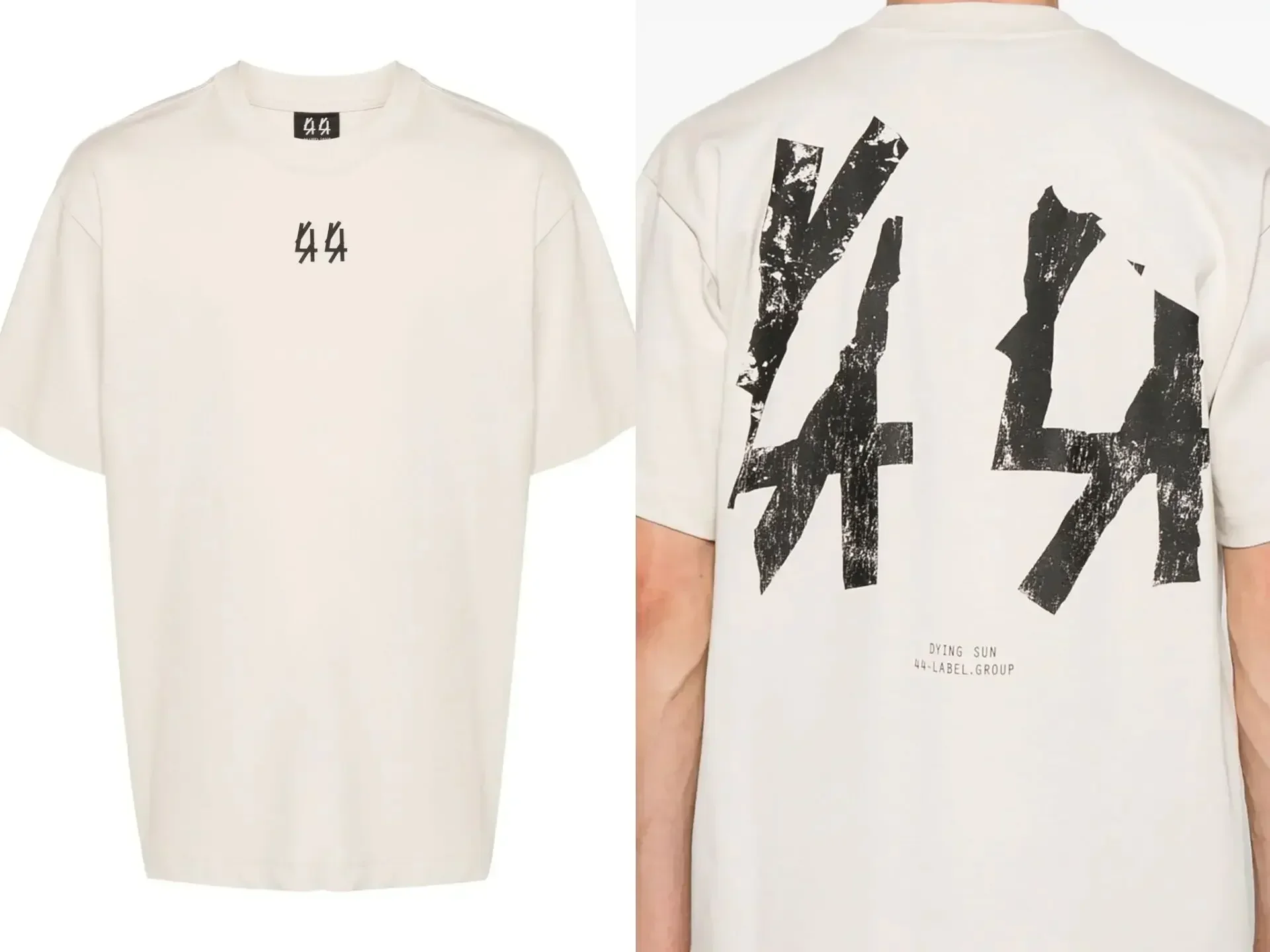 2024 44 LABEL GROUP Cotton T-shirt Men's Women‘s Hip Hop Letter Printed TShirt Quality Designer Brand Tee Tops Streetwear 6