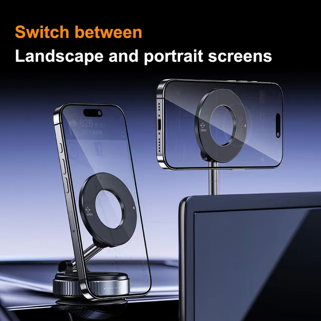 Magnetic Foldable Car Phone Holder 4