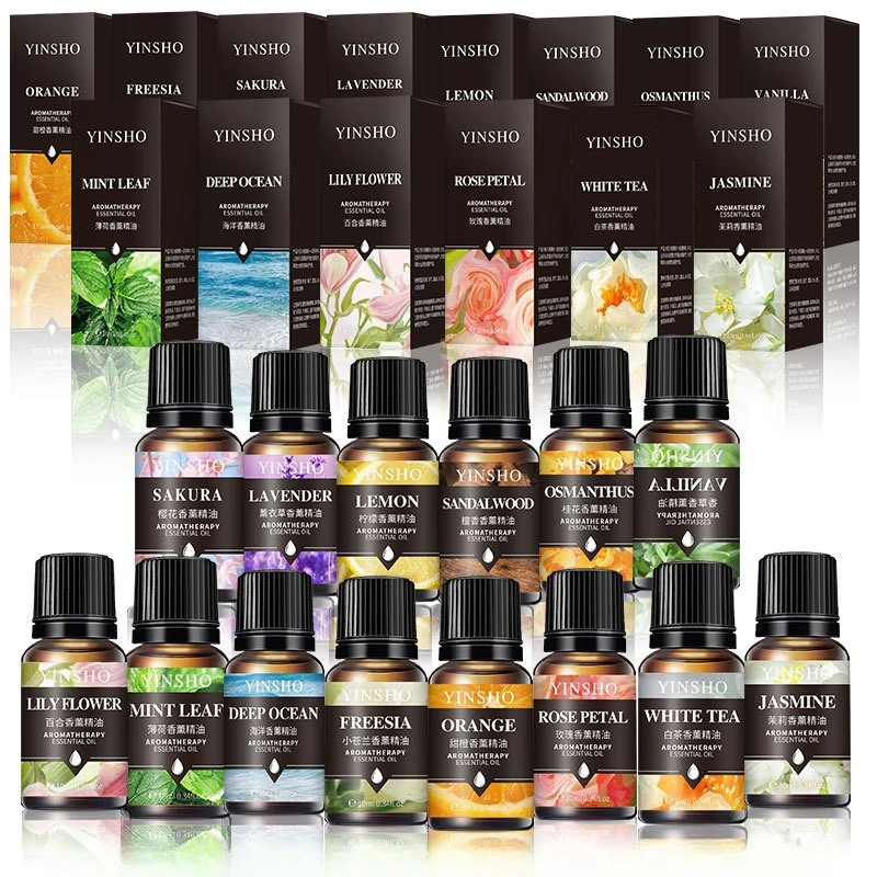 Herbal plant aromatherapy essential oil coffee sandalwood wood aroma vanilla rose candle humidifier fragrance oil essential oil flavoring organic essential oils