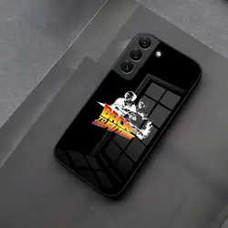 Stylish Retro Movie - Inspired Glass Phone Case - Samsung S23 Ultra (Black1)