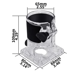 Electric Hand Trimmer Base for Precision Woodworking and Edge Cutting (Router Base)