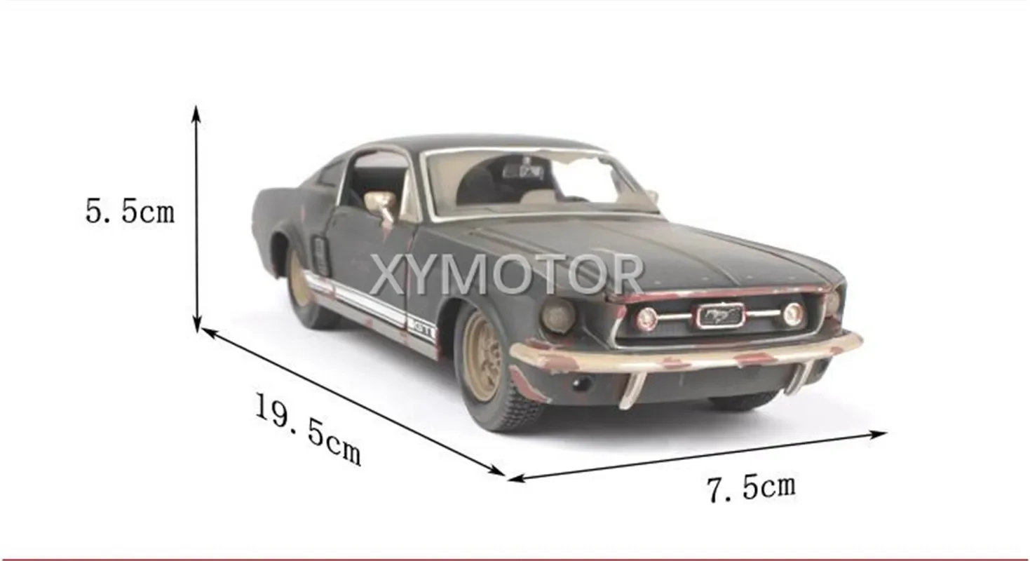 

Новинка 1/24 для Ford GT mustang 1967, отлитый под давлением автомобиль Maisto 32142 для украшения дисплея, металлические фотообои, подарки