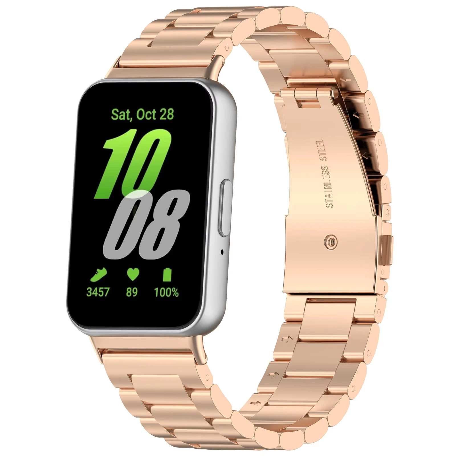 Stainless Steel Replacement Band Bracelet - Metal Wristband Accessories
