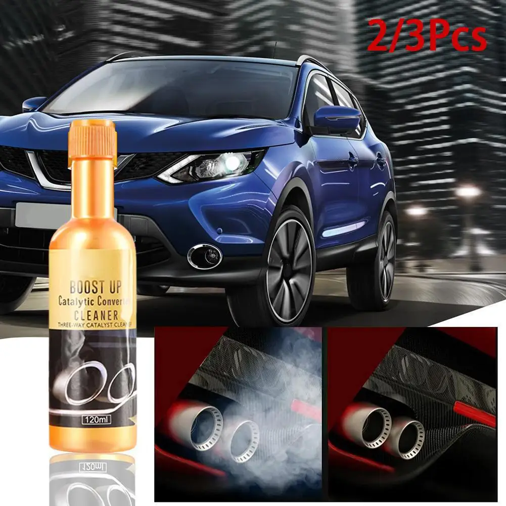 Catalytic Converter Cleaner 3pcs 120ml Automobile Engine CSV Clean Accelerators Catalysts Easy Cleaner