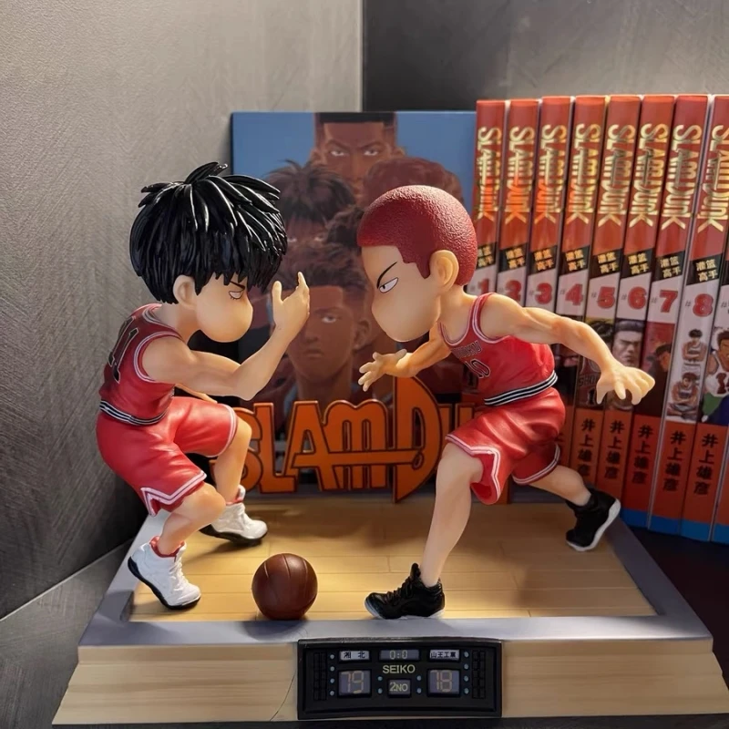 

Slam Dunk Kaede Rukawa/sakuragi Hanamichi Anime Figure Action Figure Slam Dunk Figurine Collectible 16cm Model Doll Toys Gifts