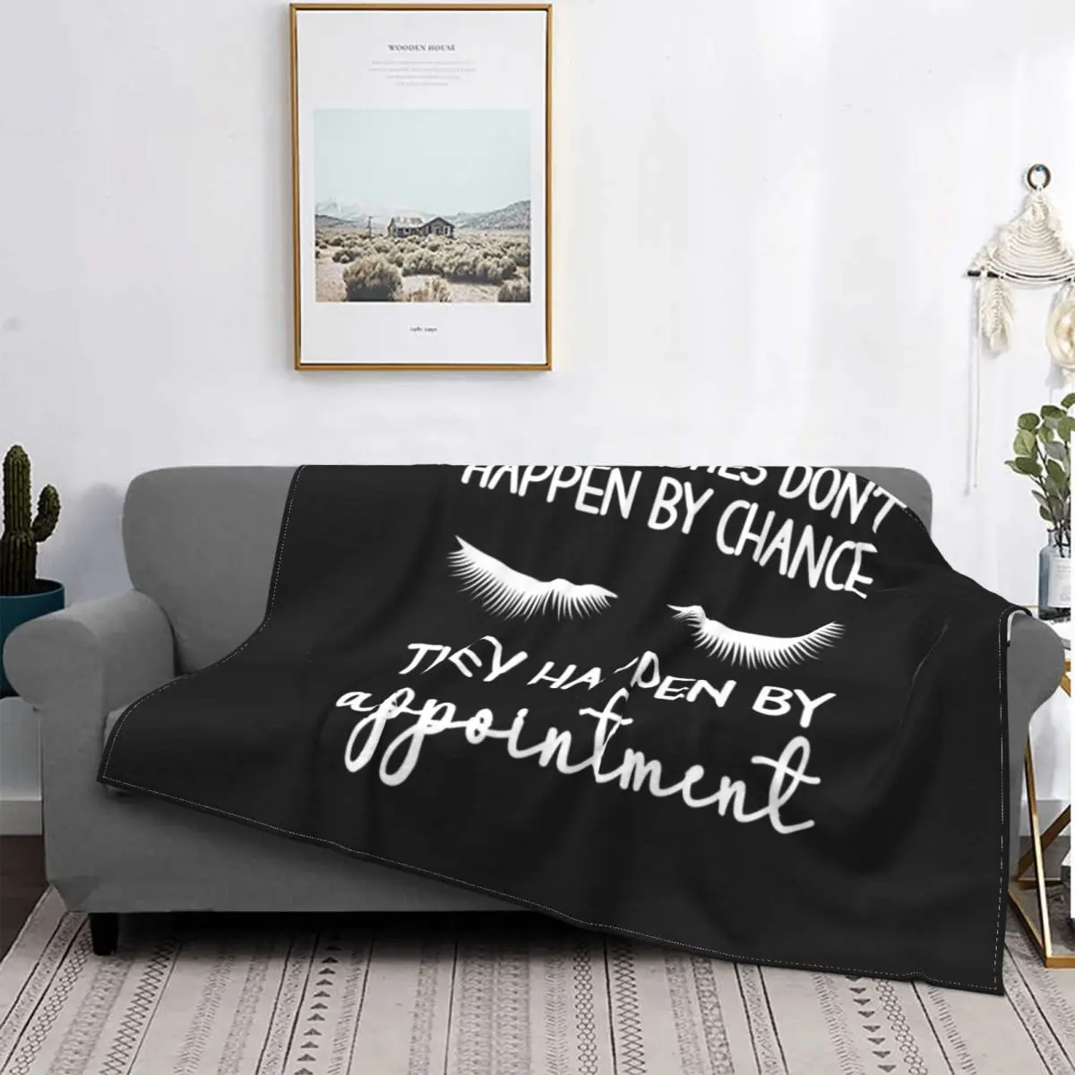 Flannel Throw Blanket Support Custom Logo for Couch Bed Sofa Lightweight Super Soft Warm Beautiful Eyes Eyelash Lashes Pattern 2