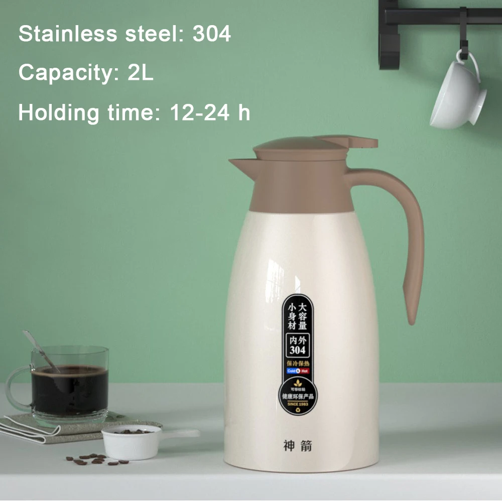 304 Large Stainless Steel Walled Vacuum Flask For Hot/Cold Water