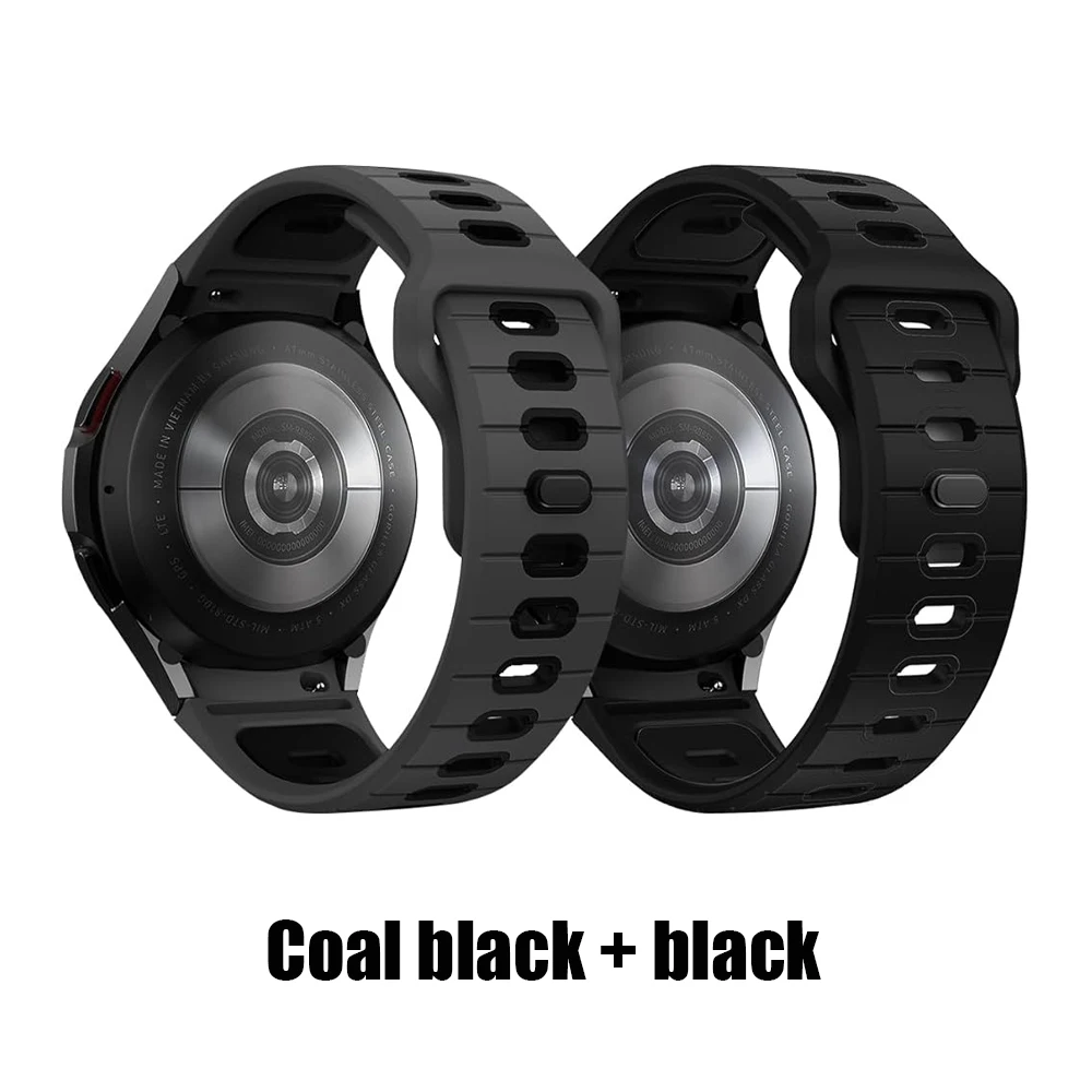 Sport Silicone Strap Bracelet - No Gaps Design