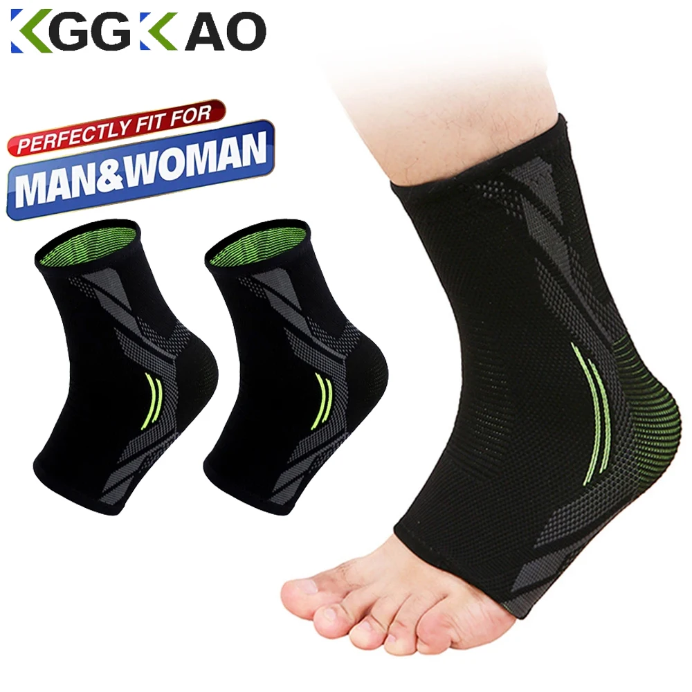 

1Pcs Ankle Brace Compression Support Sleeves Elastic Breathable for Men Women Injury Recovery Joint Pain Foot Sports Basketball