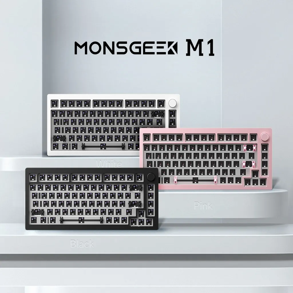 Monsgeek m1 tastatur diy kit 75% barebone rgb hot-swap ansi/iso 