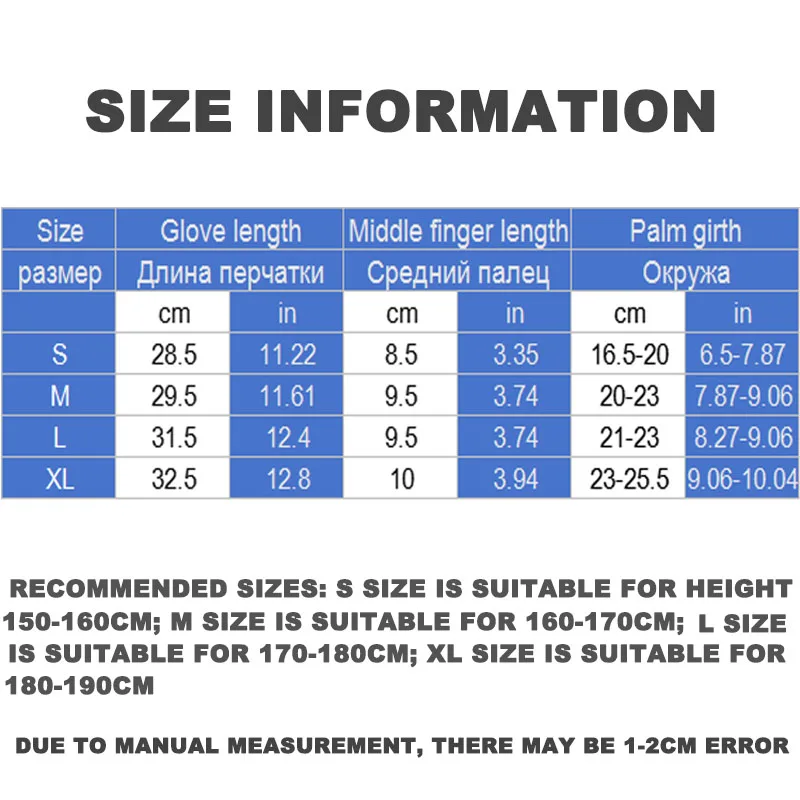 Men's Winter Warm Ski Gloves Outdoor Thick Snowboarding Gloves Windproof Waterproof Gloves for Riding Touch-Screen Skiing Gloves 3