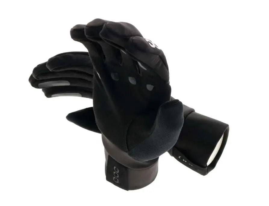 Cycling Gloves Sports Gloves Poc Winter Thickened with Fluffy Lining Full Touch Screen Motorcycle Gloves Downhill DH MX MTB Riding Gear Protective Gloves