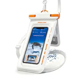 Double Space Waterproof Phone Pouch with Lanyard - Floating Waterproof Case (B)