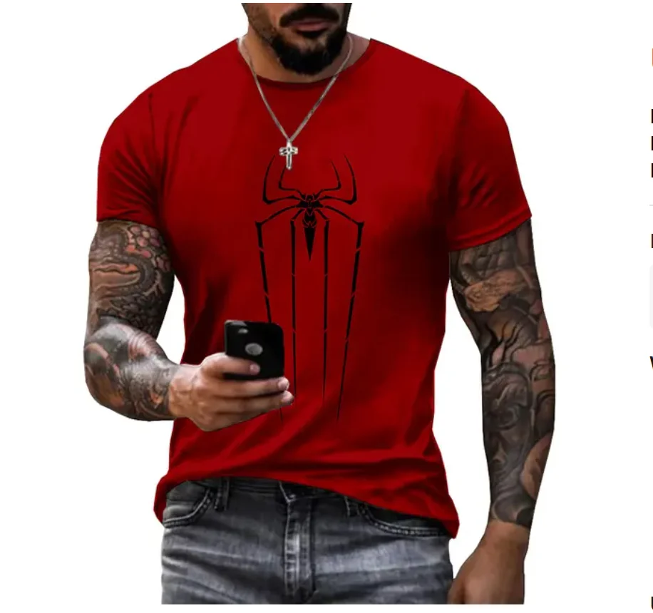 

Kaus Grafis Logo Лаба-режим настройки Kaus Cetak 3D Keren Kepribadian Kasual Pria Atasan Lengan Pendek Olahraga Luar Musi