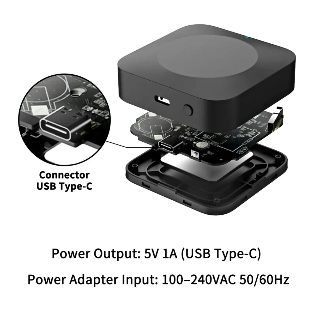 A32I Tuya Zigbee 무선 블루투스 게이트웨이 홈 인텔리전스 자동화 음성 제어용 DIY 브리지