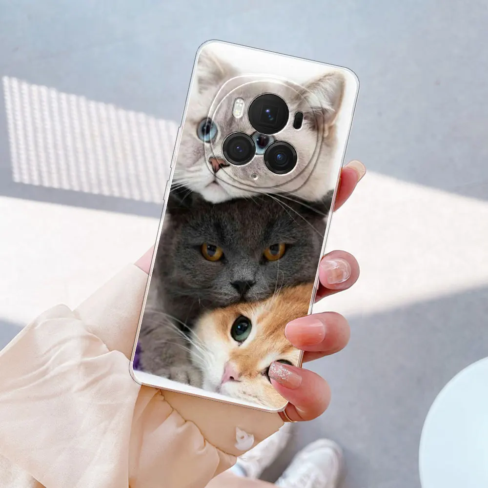Clear Soft Silicone Fashion Phone Case - Protective Back Cover