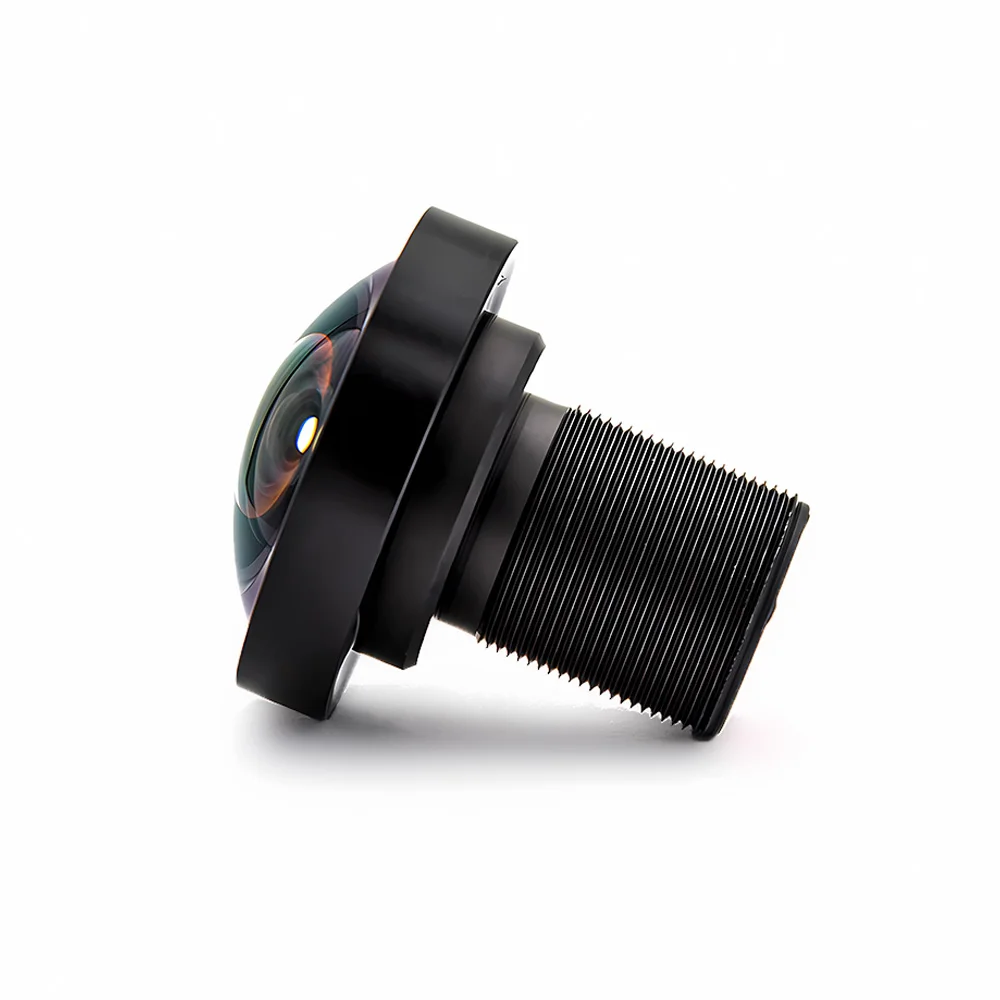 HD 12MP M12 Mount 1.9mm No Distort Fisheye Lens 1/2" Image Format F1.8 Aperture with 650nm IR Filter for Security CCTV Camera 4