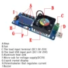 FX25/FX35 Battery Capacity Tester 4/5A Constant Current Electronic Load 25W/35W USB Digital LED Power Tester Adjustable Resistor 6