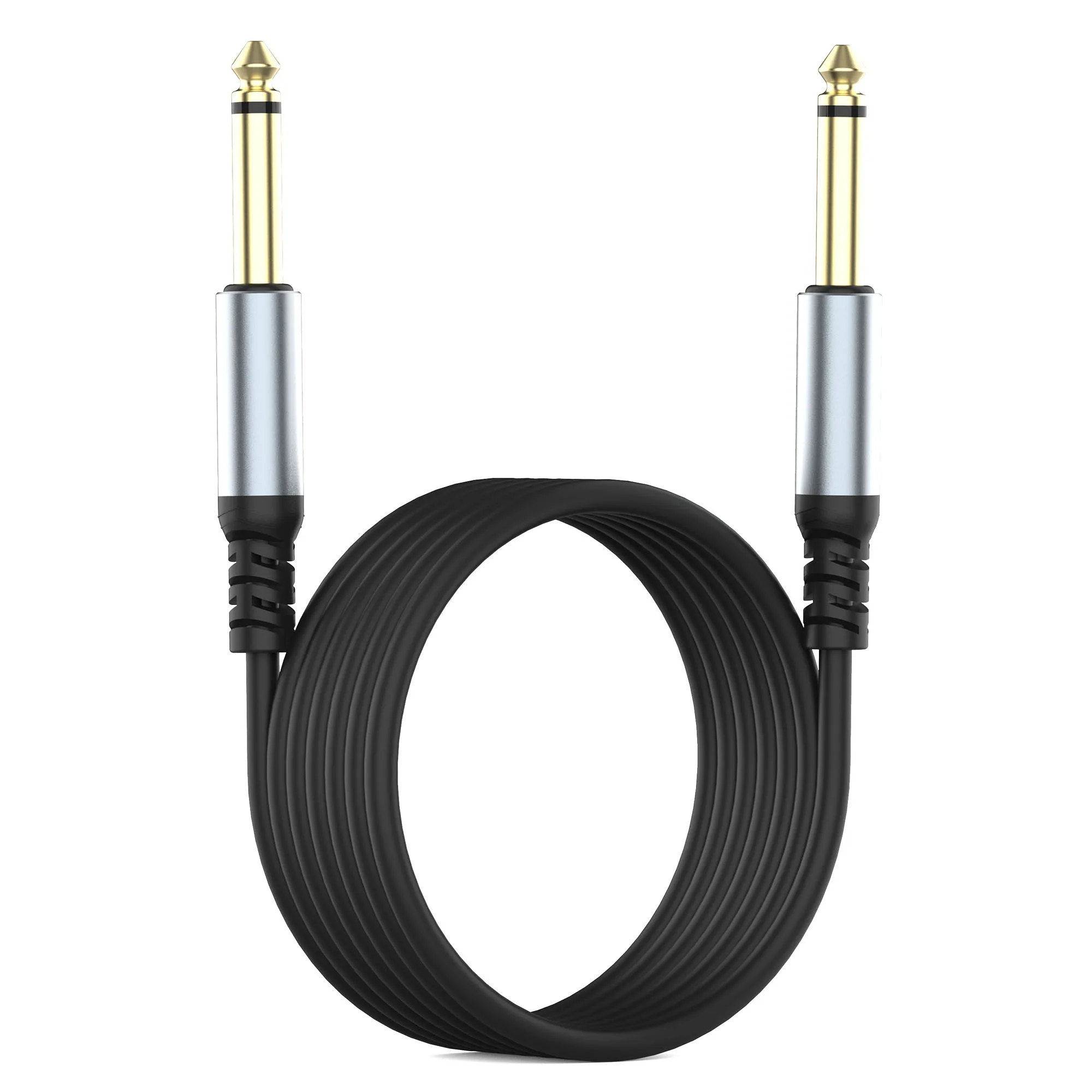 6-35mm-Instrumenten-kabel-6-35mm-bis-6-35mm-Mono-buchse-1-4-ts-Kabel ...