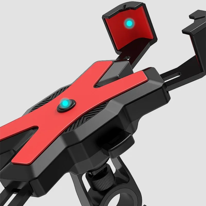 New Four Claws Riding Mobile Phone Holder for Takeaway Riders Electric Car Motorbike Bike Outdoor Riding Navigation Bracket