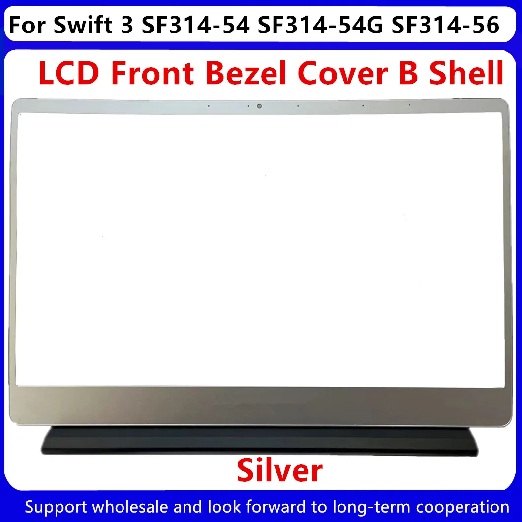 Portátil Lcd Capa Traseira Moldura Dianteira Case Inferior para Acer Swift Sf31454 Sf314-54g Sf314-56 Series Topo um Case Prata Novo - Imagem 3