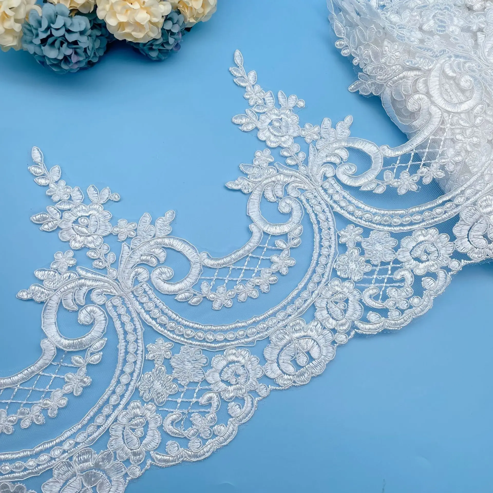 GORGECRAFT Cinta De Poliéster Con Patrón De Ondas Onduladas, 20 Yardas, 5/6  Pulgadas De Ancho,, image size:1920x1920