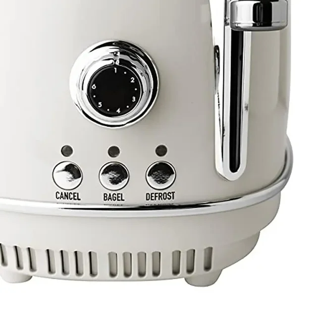Wide Slot Stainless Toaster 4